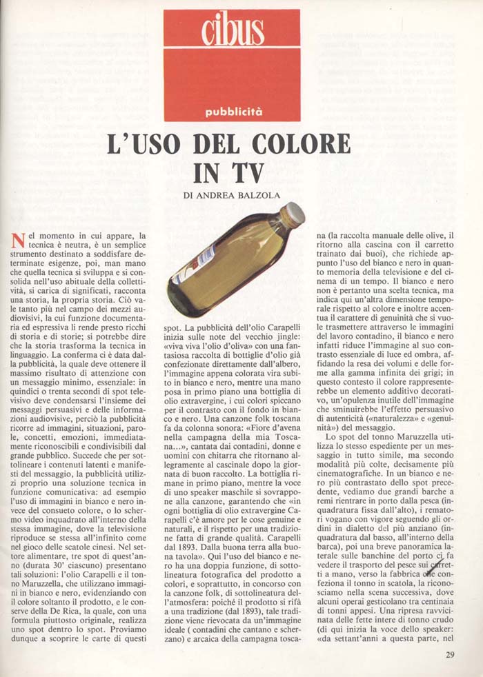 colore in tv