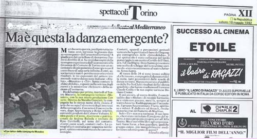 Con tatto La Stampa 16.02.92