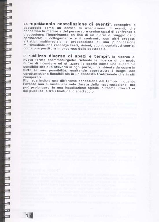 BORDERS 2000 progetto p.4 (Le Serre)