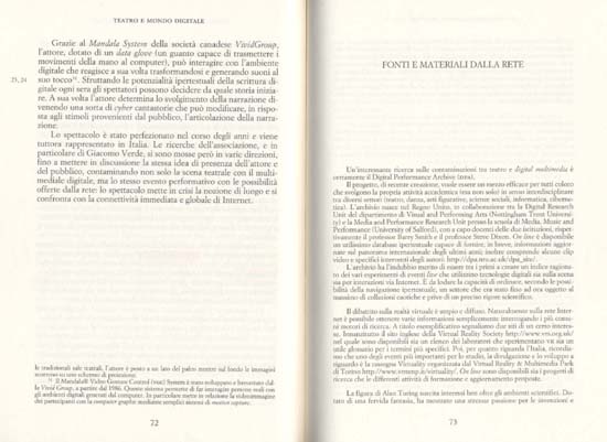 SM A.Pizzo, TEATRO E MONDO DIGITALE, 2003, testo 2